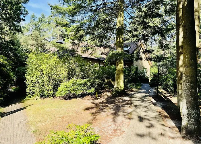 빌라 Family W Trampoline, Pool Doornspijk